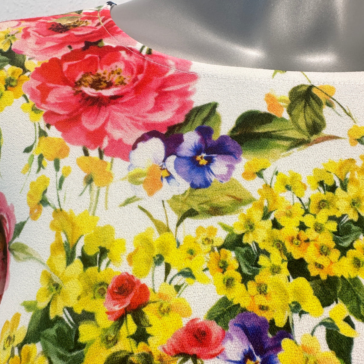 Floral Print Blouse - White/Multi - IT 38