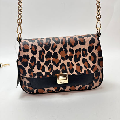 Phoebe Flap Crossbody spotted leopard