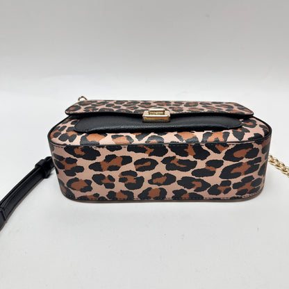 Phoebe Flap Crossbody spotted leopard