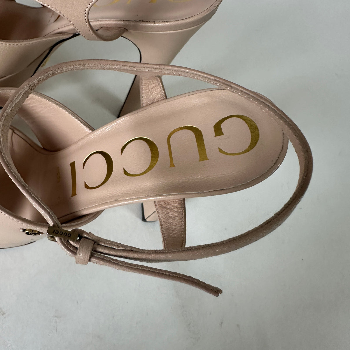 Heeled Sandals - Nude - EU 39.5