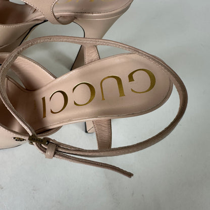 Heeled Sandals - Nude - EU 39.5