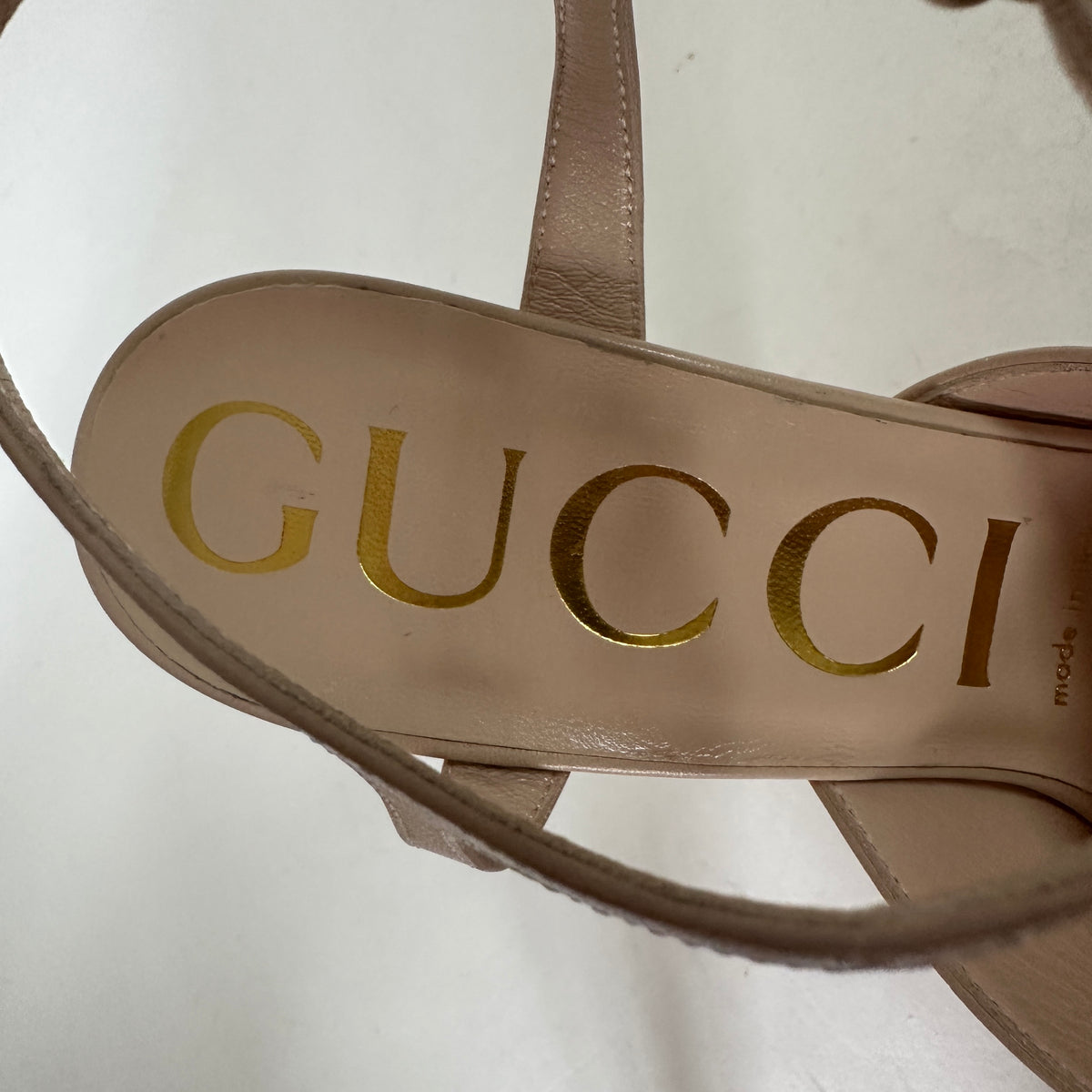 Heeled Sandals - Nude - EU 39.5
