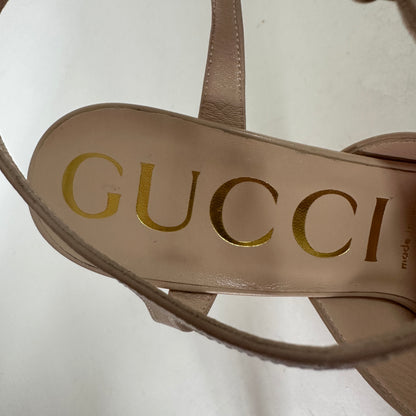 Heeled Sandals - Nude - EU 39.5