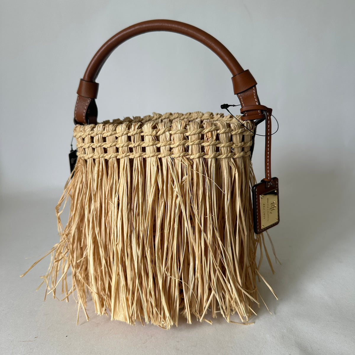 Lucey Bucket Bag - Beige/Brown