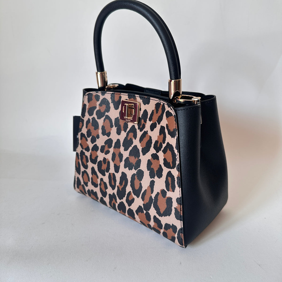 Phoebe Satchel spotted leopard