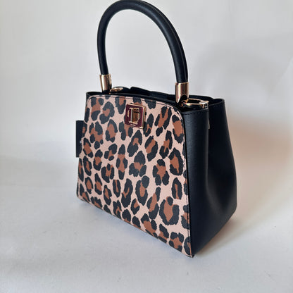 Phoebe Satchel spotted leopard