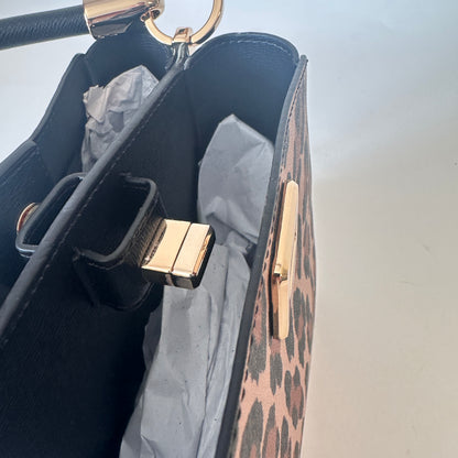 Phoebe Satchel spotted leopard