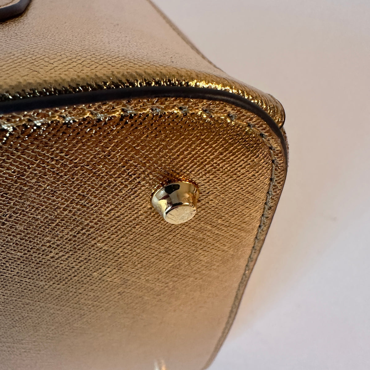 Hanna Large Tote - Gold