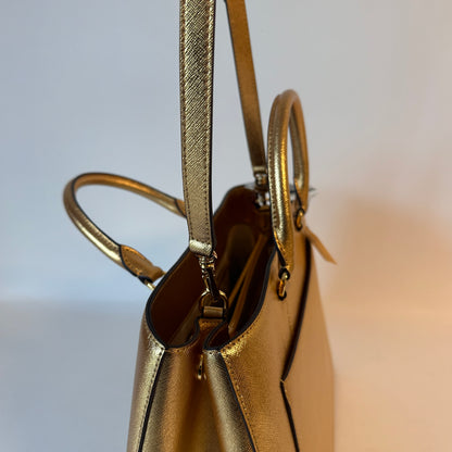 Hanna Large Tote - Gold