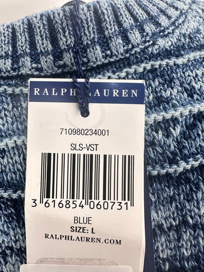 Sweater Vest - Navy/Blue - M