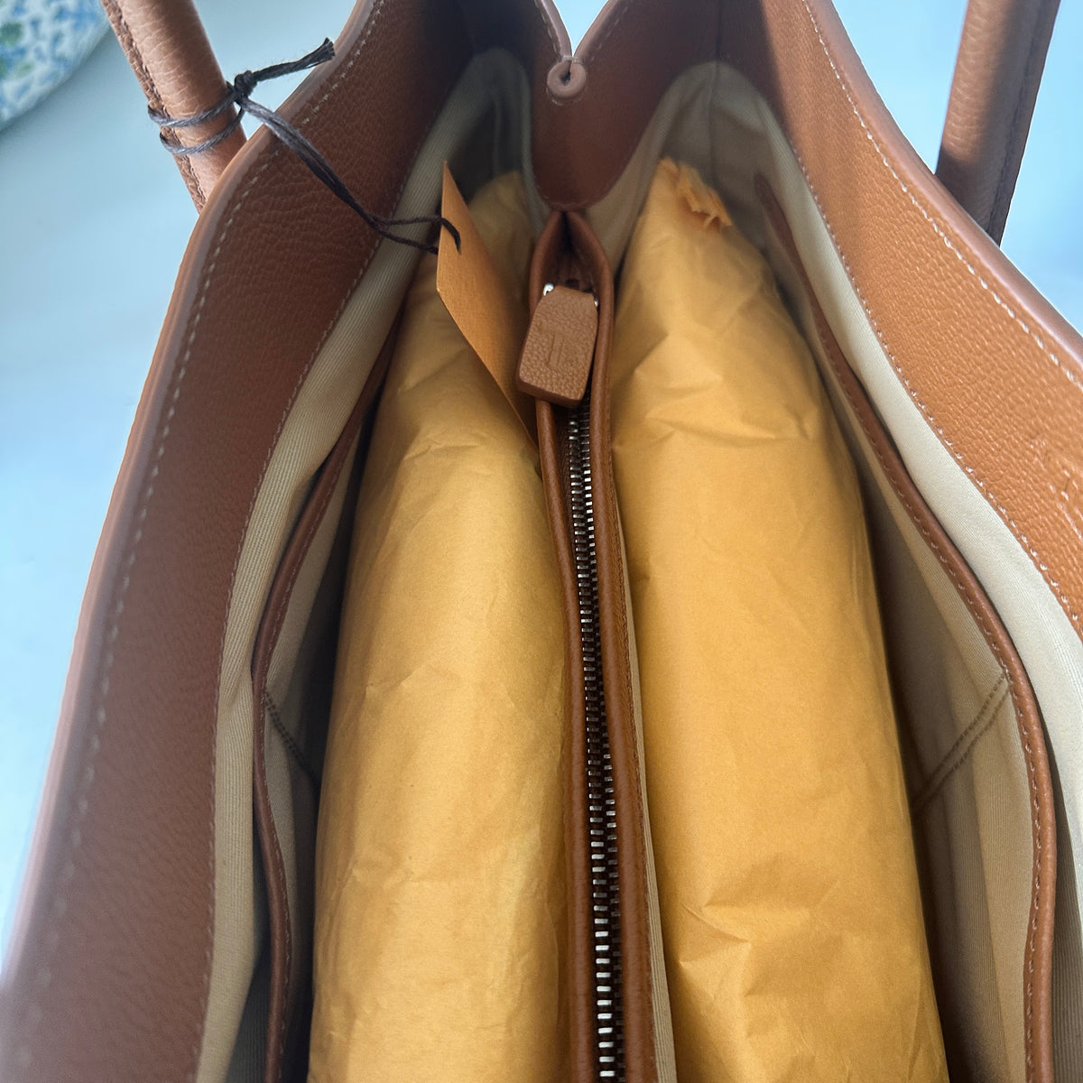 Mocassino Bag - Zai Kenia - Light Brown