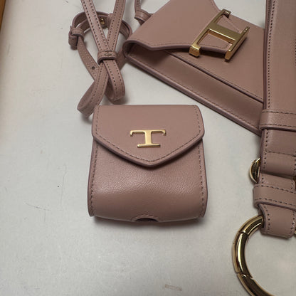 Tod's Leather Accessories Set - Pink