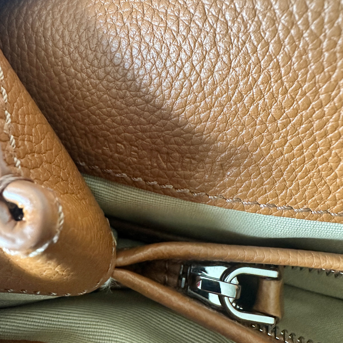 Mocassino Bag - Zai Kenia - Light Brown