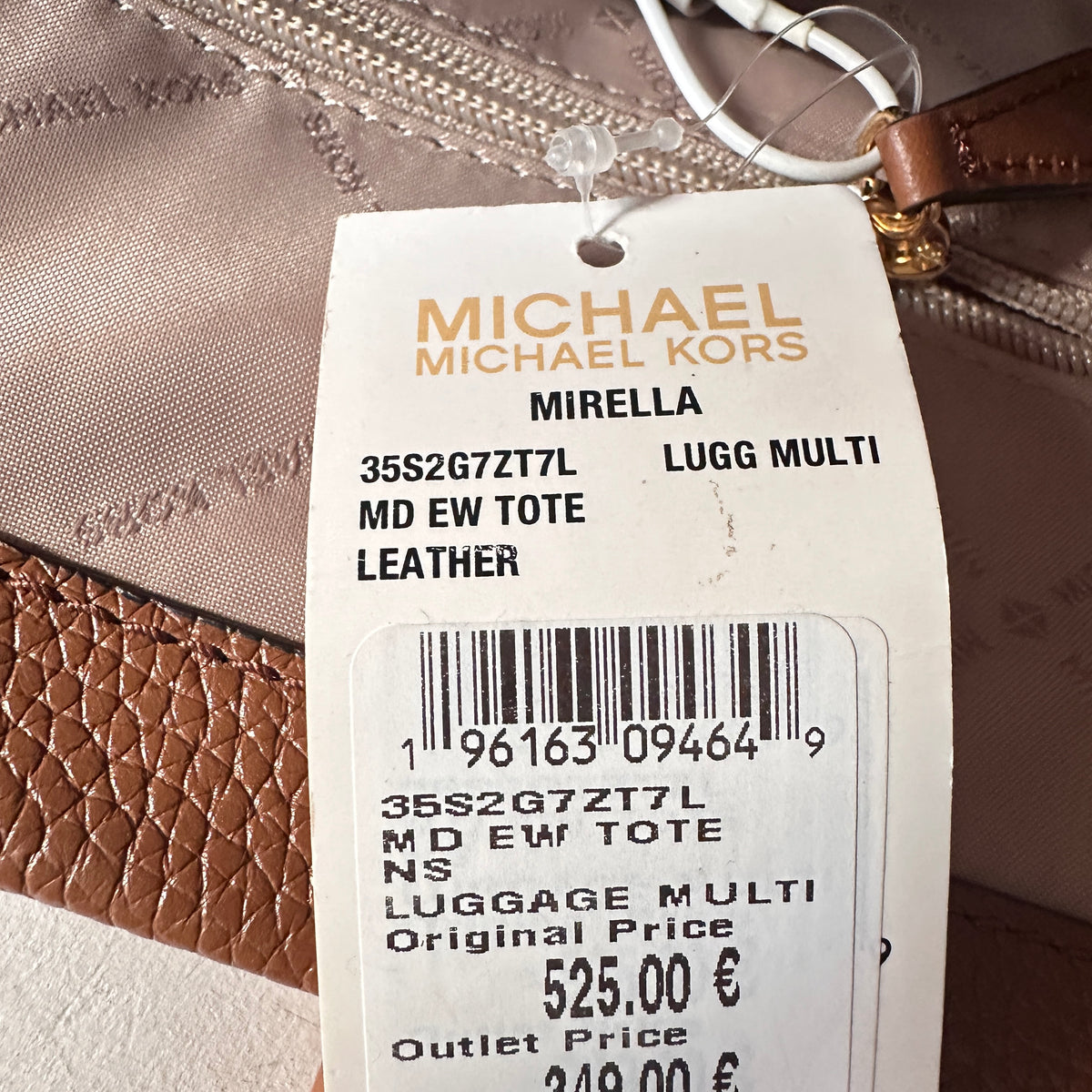 Mirella Medium Tote - Luggage
