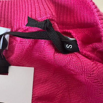 V-Neck Sweater – Pink - S