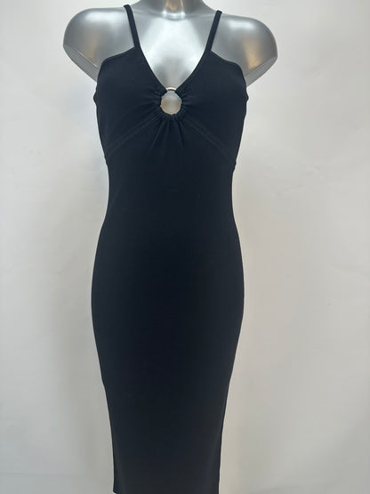 Stretch Dress - Black - M