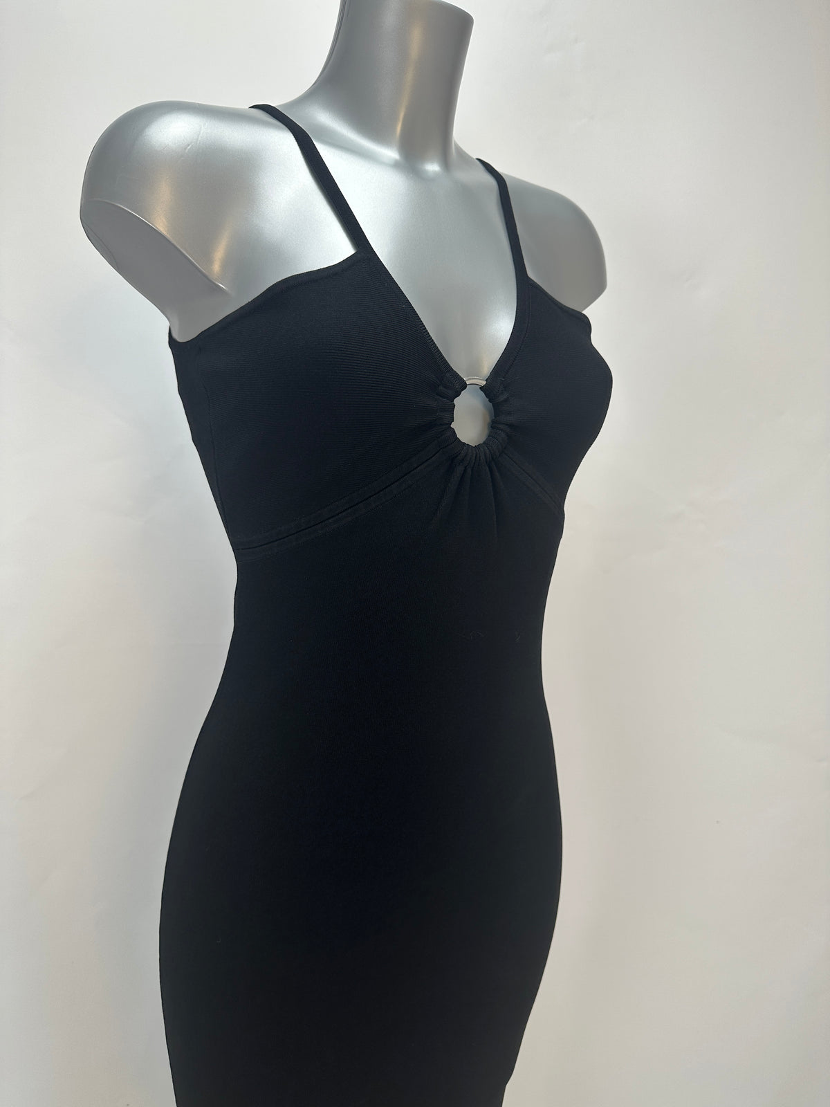 Stretch Dress - Black - M