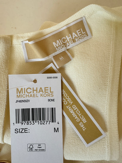 Dress with MK Logo - White - L