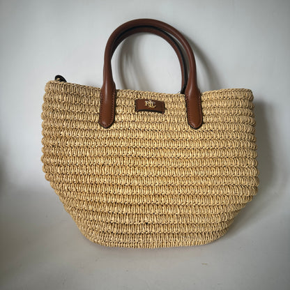 Brie Paperstraw Bag - Natural