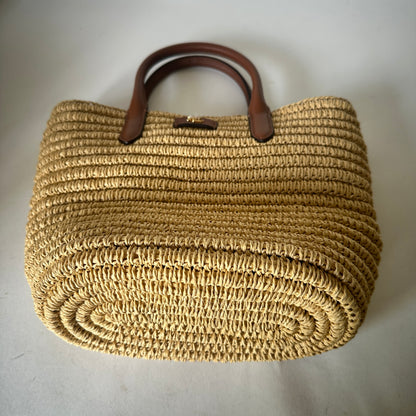 Brie Paperstraw Bag - Natural