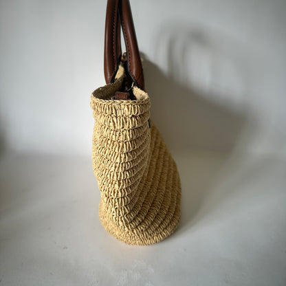 Brie Paperstraw Bag - Natural