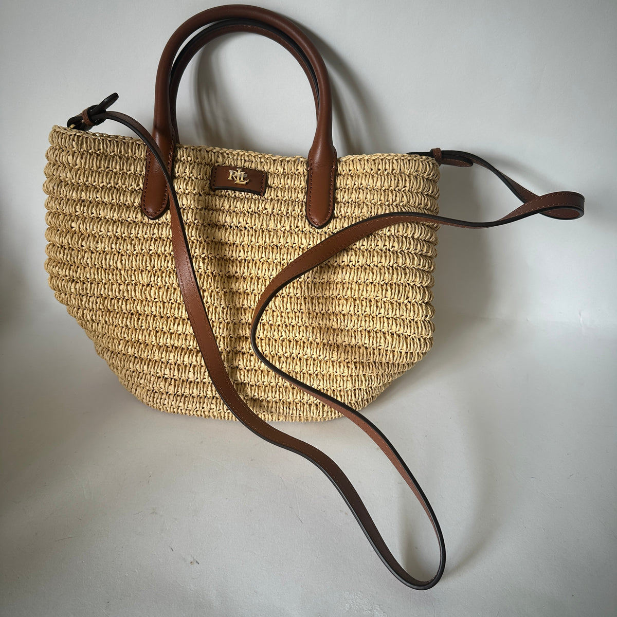 Brie Paperstraw Bag - Natural
