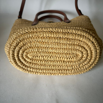 Brie Paperstraw Bag - Natural