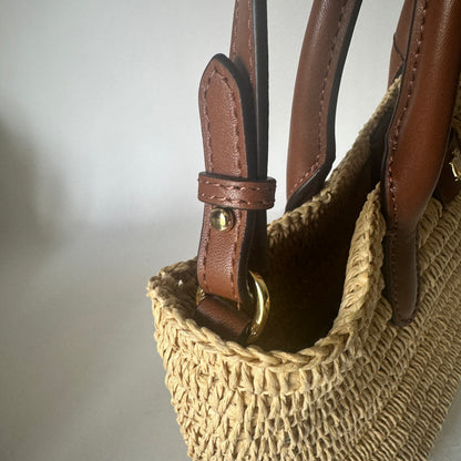 Brie Paperstraw Bag - Natural