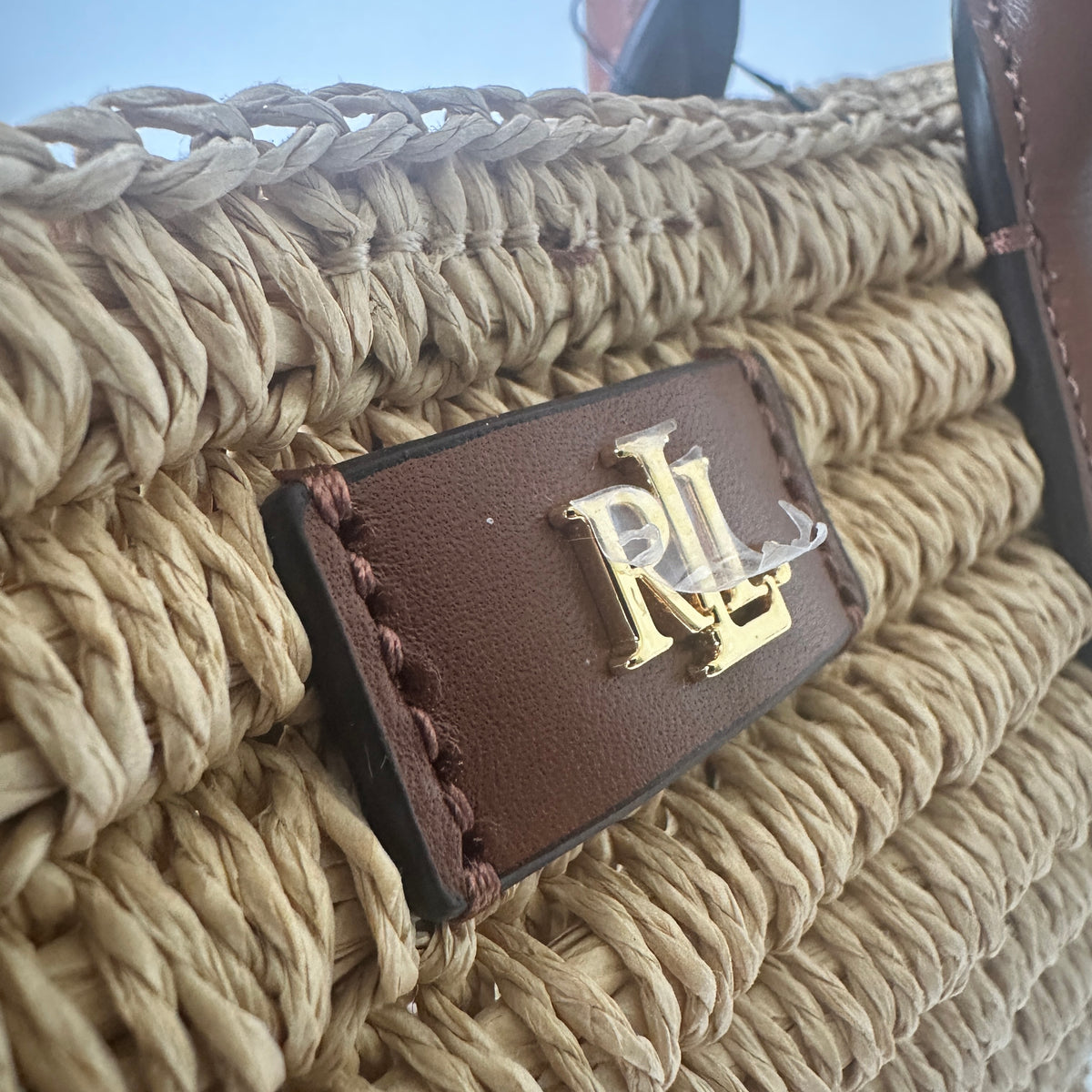 Brie Paperstraw Bag - Natural