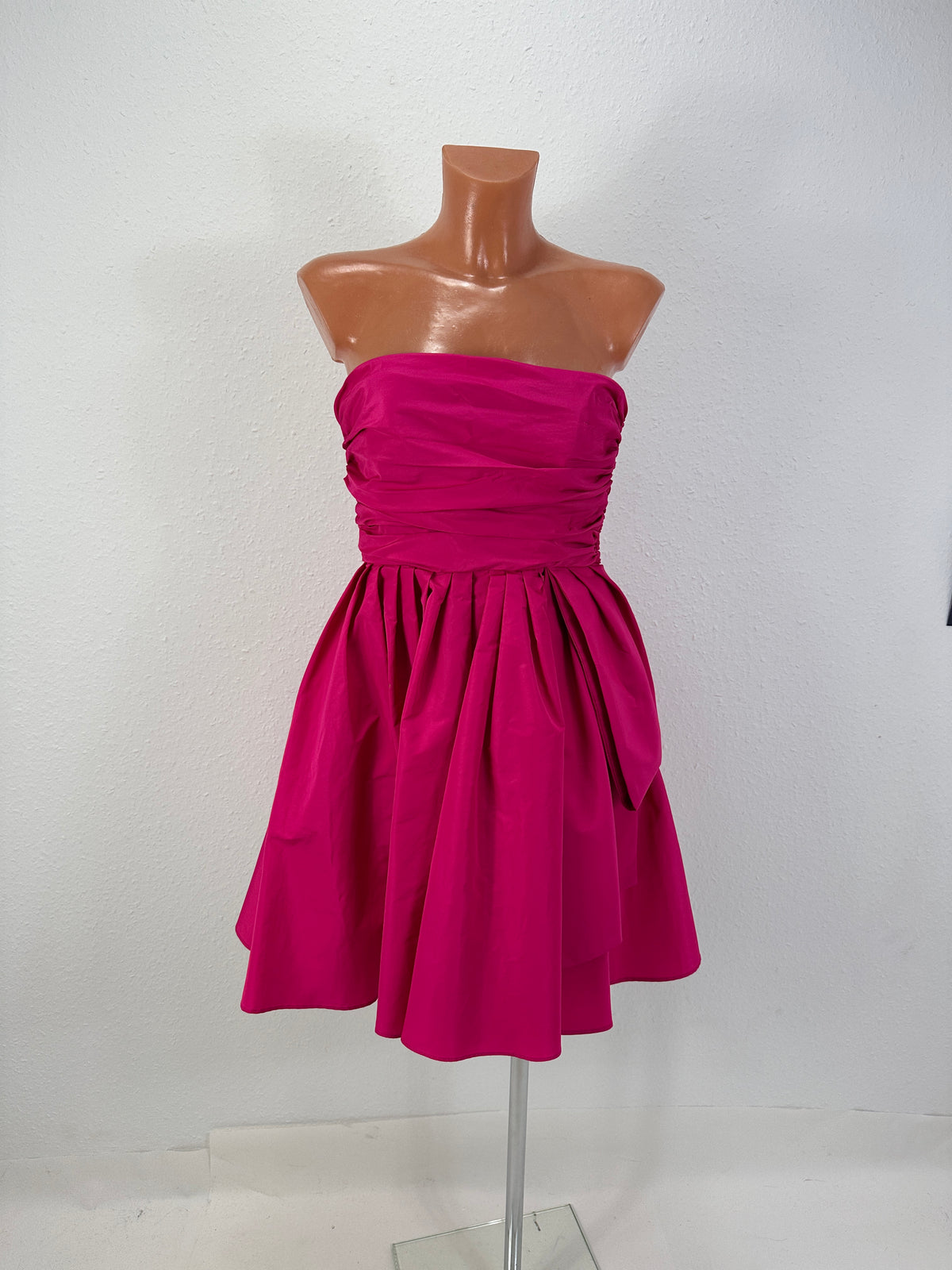 Fiamma Corset Dress - Magenta - S