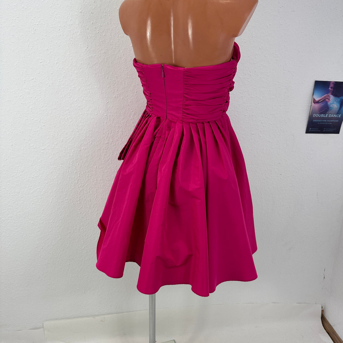 Fiamma Corset Dress - Magenta - S