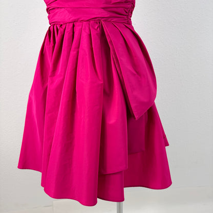 Fiamma Corset Dress - Magenta - S