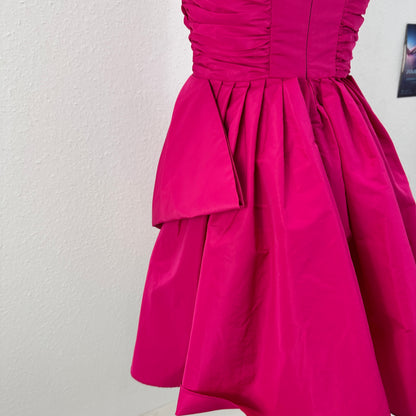 Fiamma Corset Dress - Magenta - S