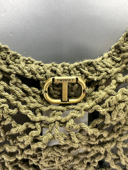 Crochet Top - Burnt Oil - S