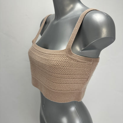 Cashmere Knit Top - Rose Stone - M
