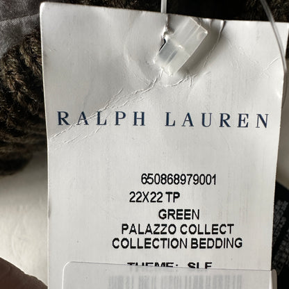 Cable-Knit Cushion - Palazzo Green