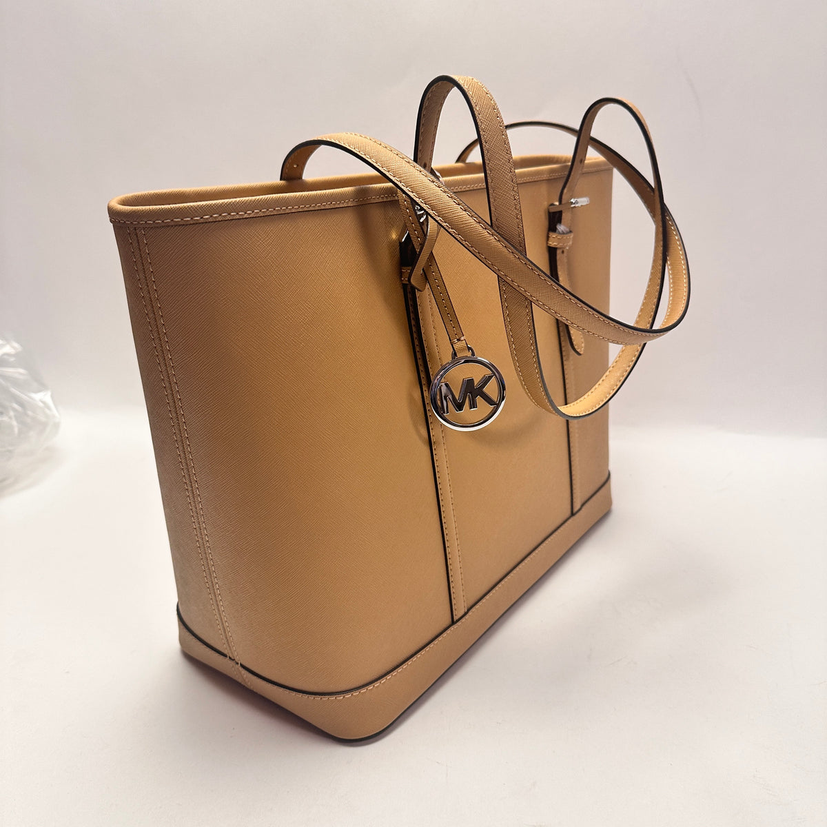 Jet Set Travel - Large Shoulder Tote - Peanut