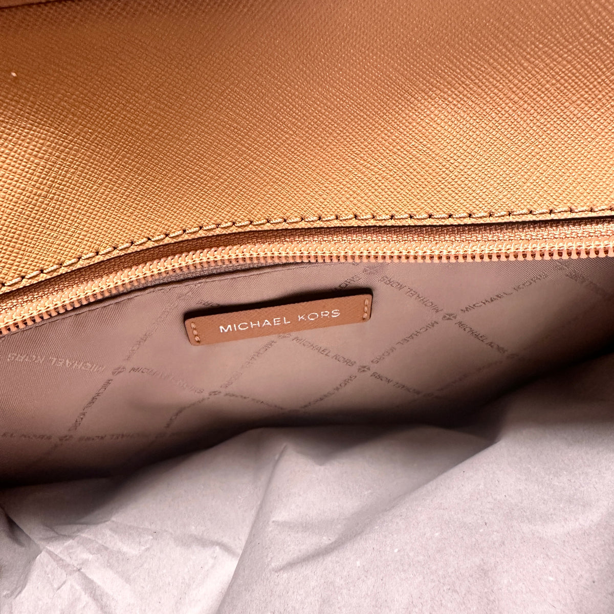 Jet Set Travel - Large Shoulder Tote - Peanut