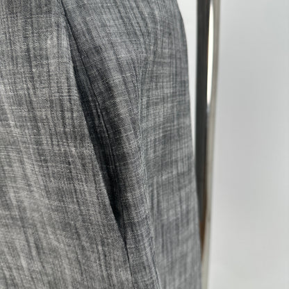 Long Shorts with Belt - Grey - M