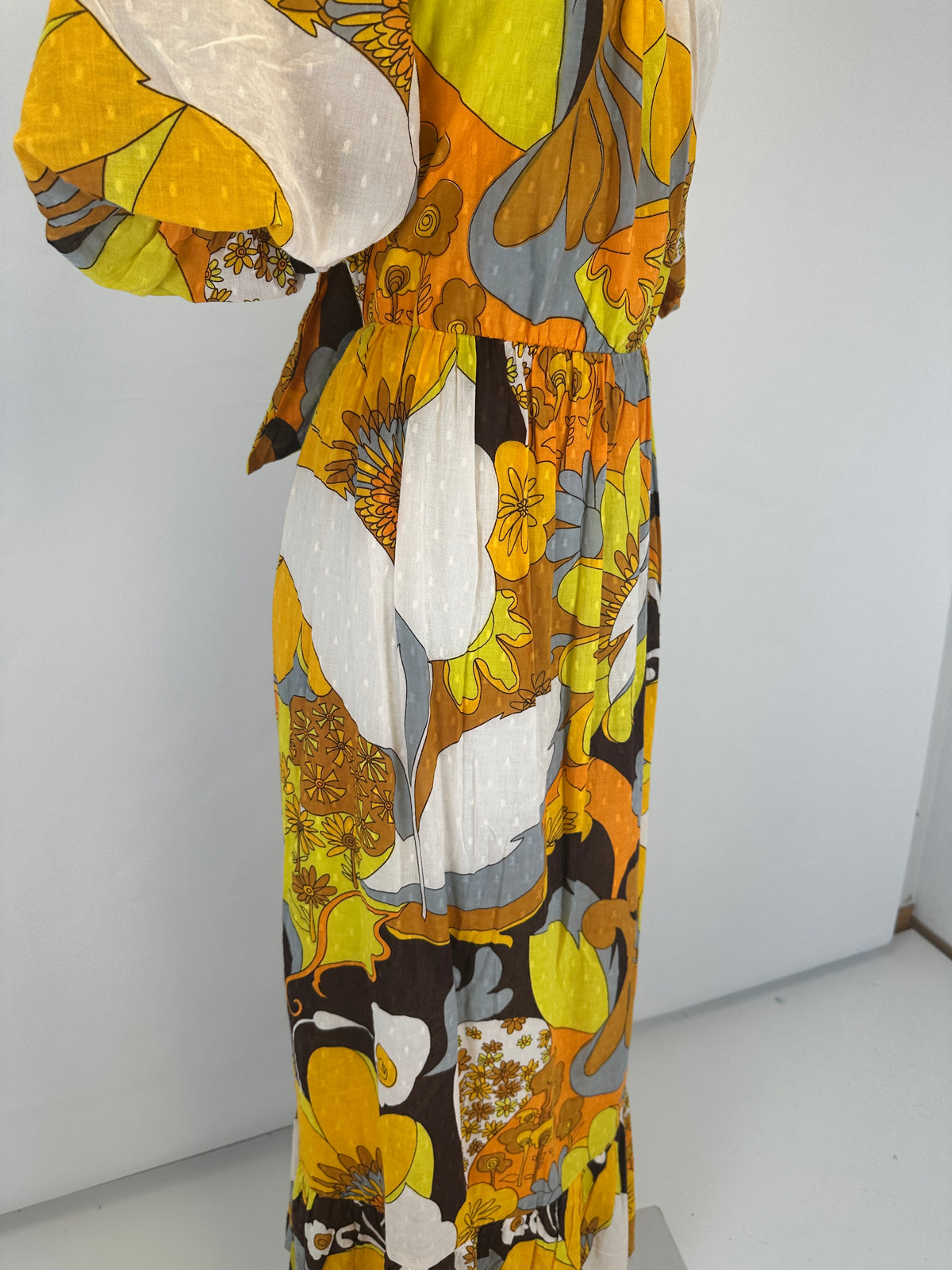 Bahia Knotty Dress - Yellow - M