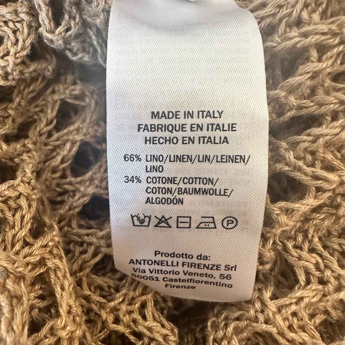 Ursula Crochet-Dress - Beige - XS