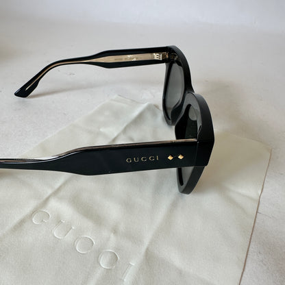 Sunglasses Square Cat-Eye - Black