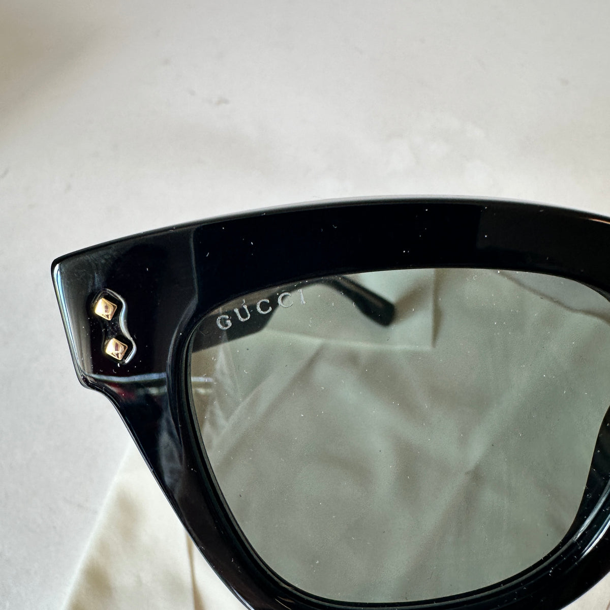 Sunglasses Square Cat-Eye - Black