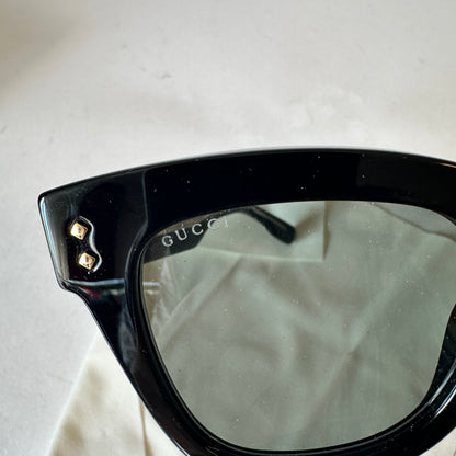 Sunglasses Square Cat-Eye - Black