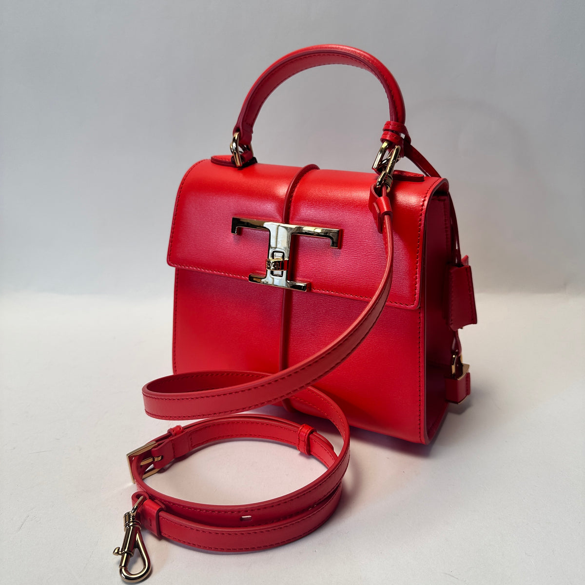 TSG Top Handle Mini Shoulder Bag - Red
