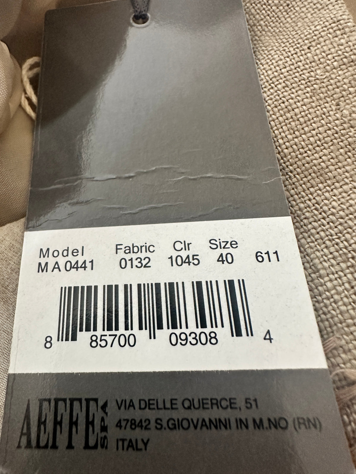 Silk Dress - Floral Print Beige - S