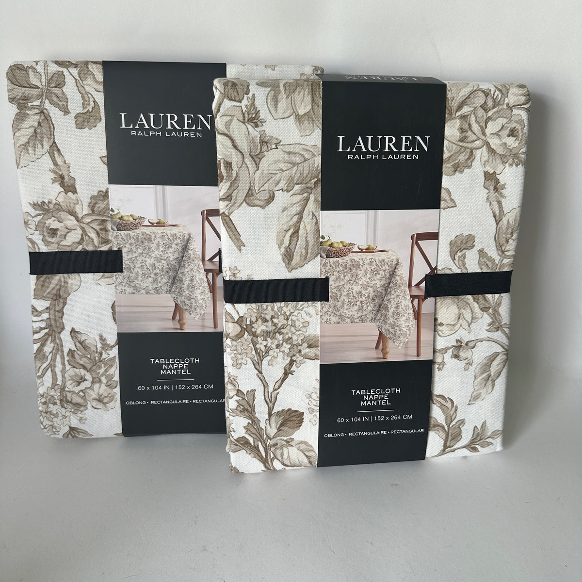Set 2x Tablecloths - Sage Floral