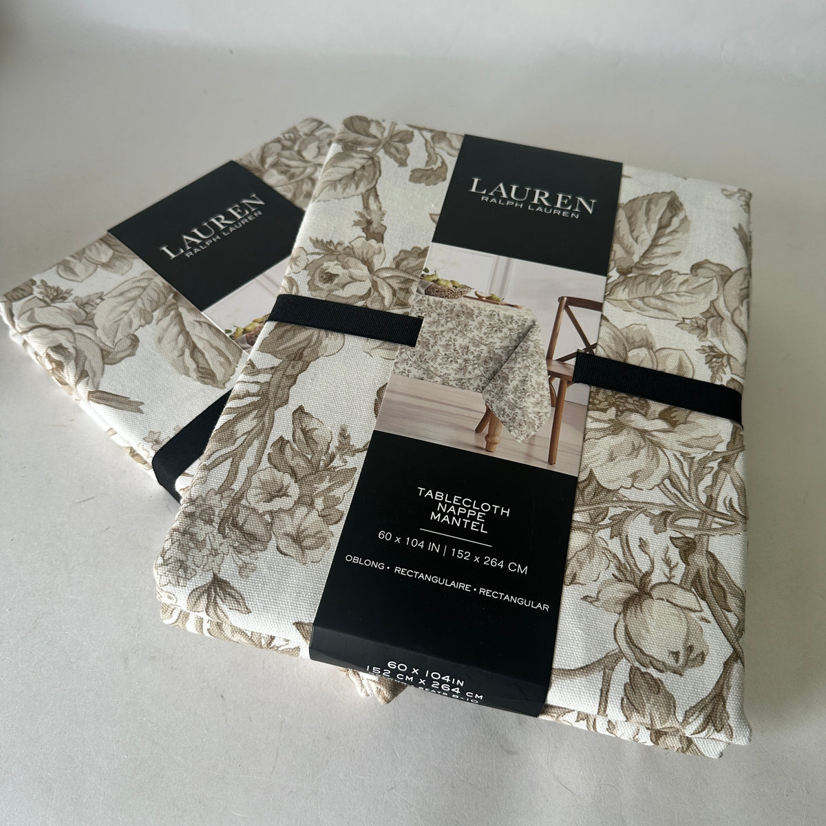 Set 2x Tablecloths - Sage Floral