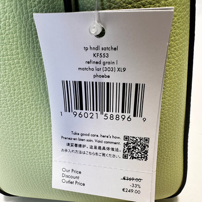 Phoebe Satchel matcha latte