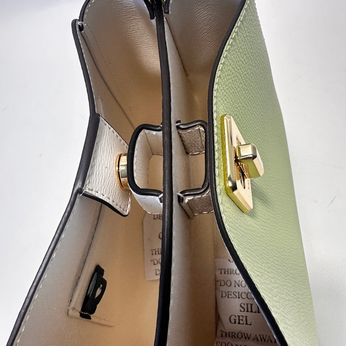 Phoebe Satchel matcha latte